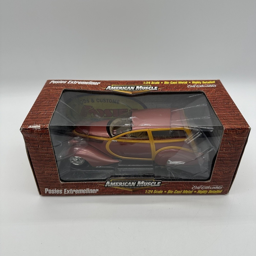 Vintage ERTL 1999 American Muscle 32083 Posies Extremeliner 1:24 Die Cast Car